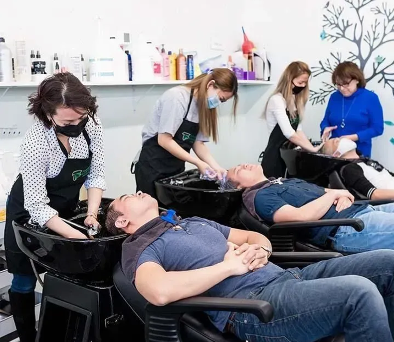Train in Real Salon Environments